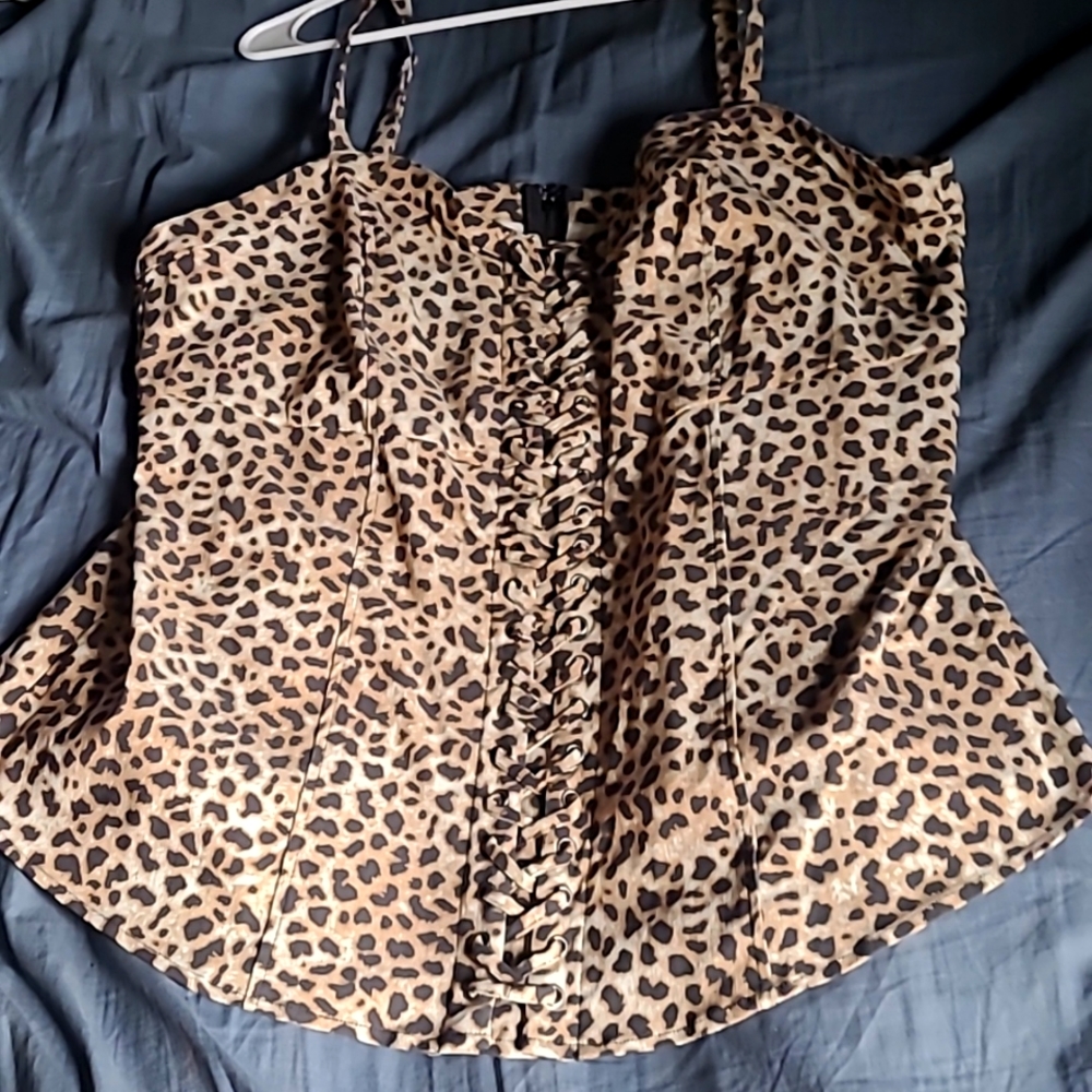 Leopard Print Top